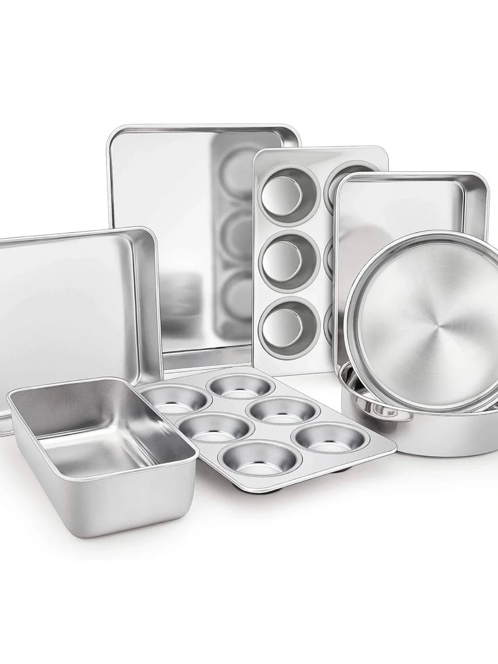 BRAND NEW TeamFar Stainless Steel Bakeware Set of 8 pieces